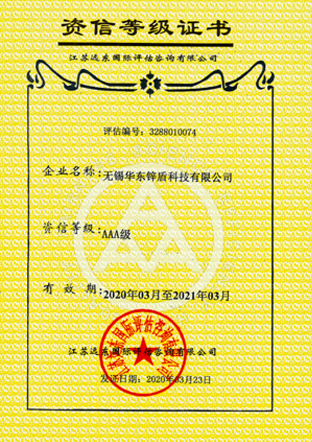 Integrity Level Certificate